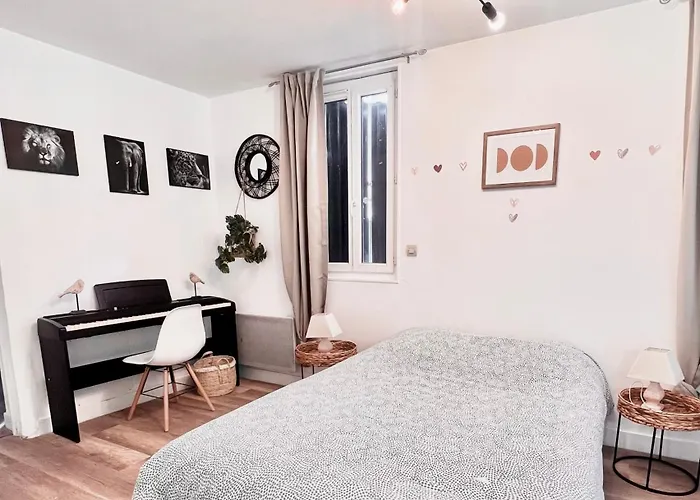 Le Duplex, 1 Chambre, Parking Gratuit & Wifi
